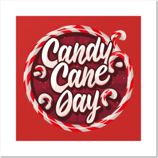 National Candy Cane Day – December Posters and Art